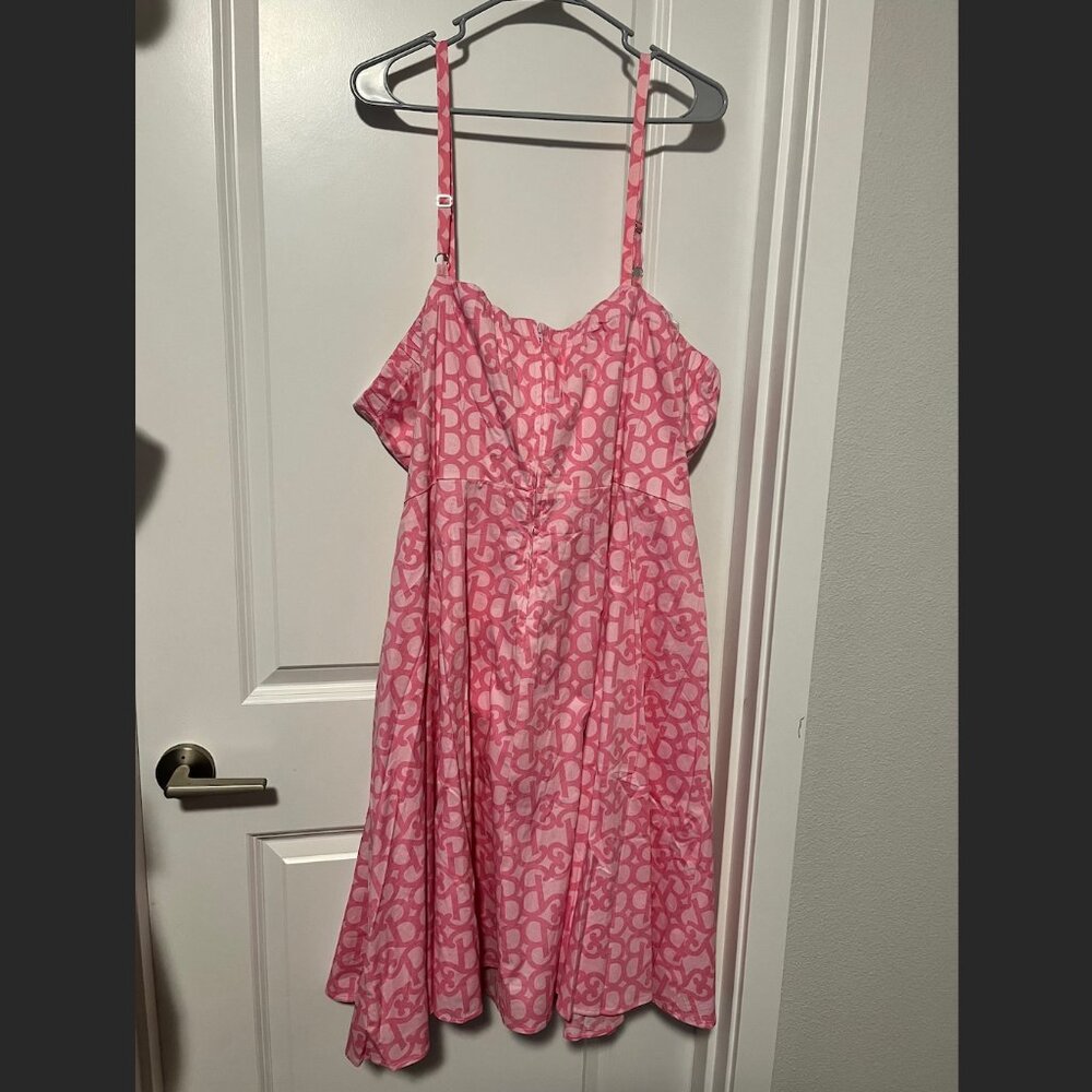 Hot Topic Barbie Heart Retro Sweetheart Dress Plus Size 4/4X NWT - Picture 5 of 6